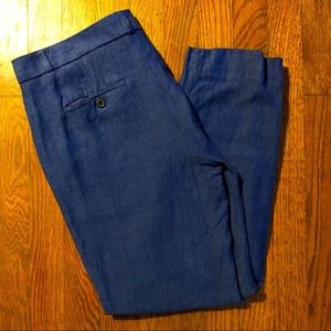 Cropped ankle business denim pants